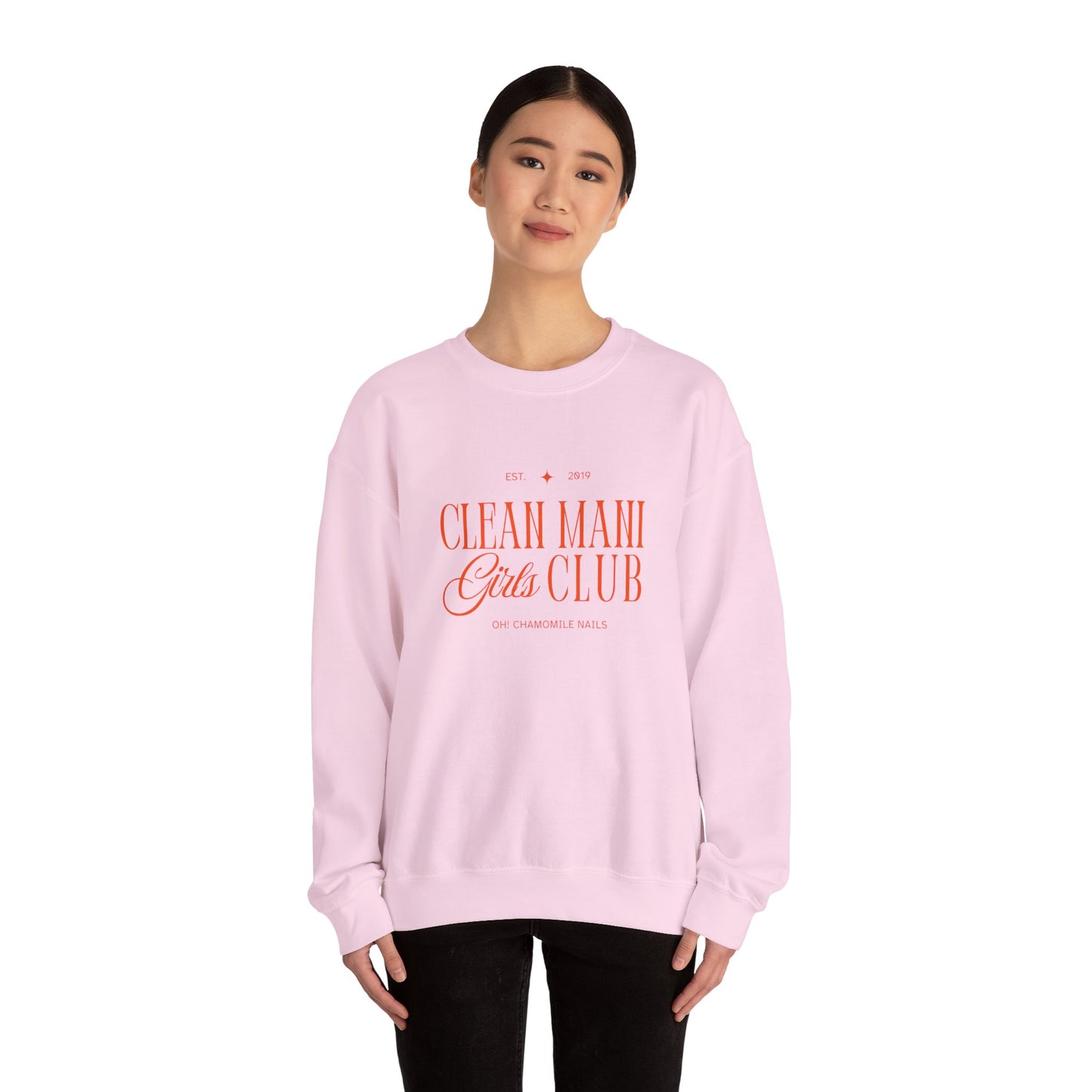 'Clean Girl Mani Club' Sweatshirt