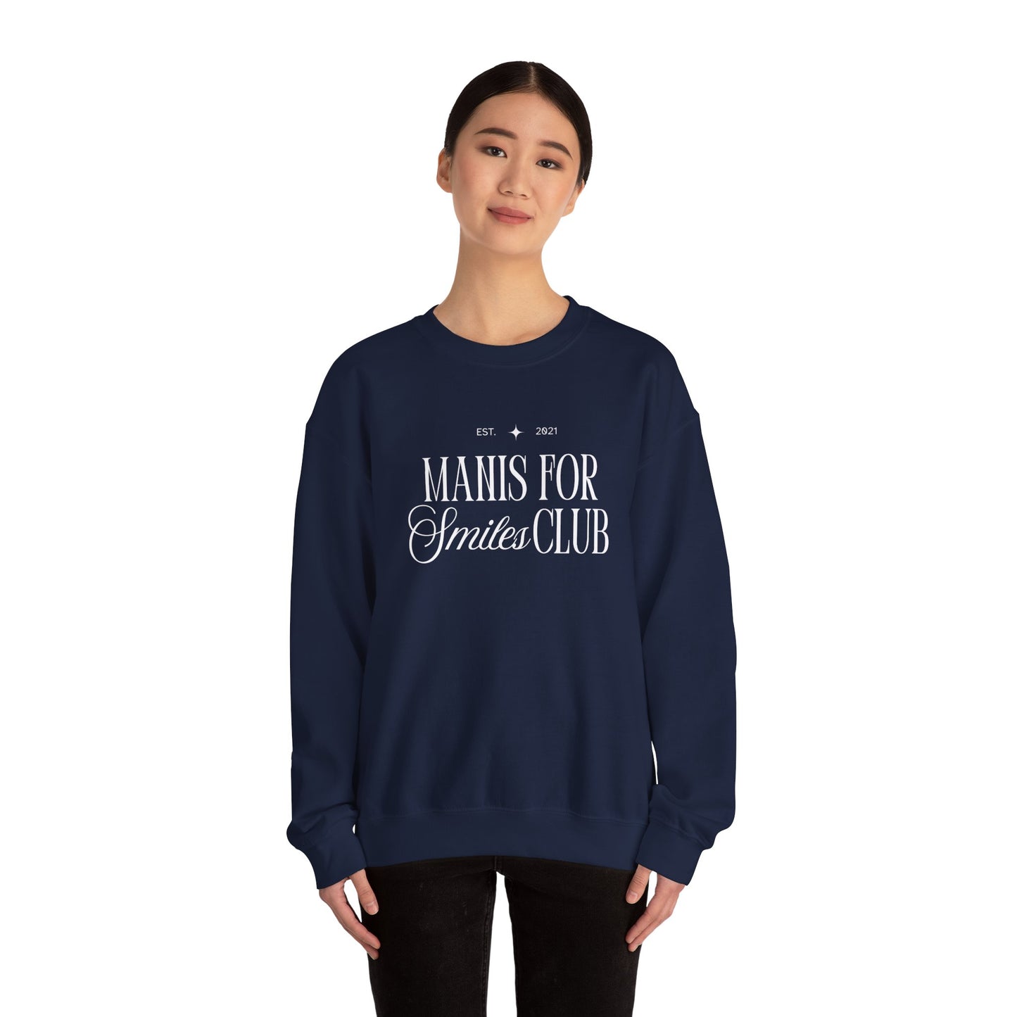 'Manis for Smiles Club' Sweatshirt