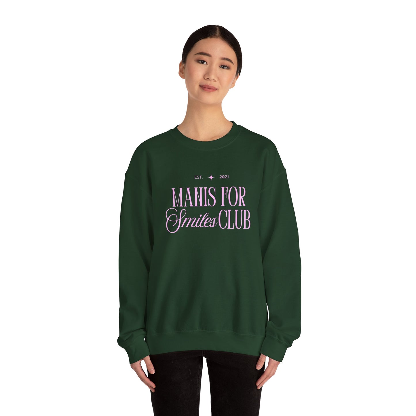 'Manis for Smiles Club' Sweatshirt