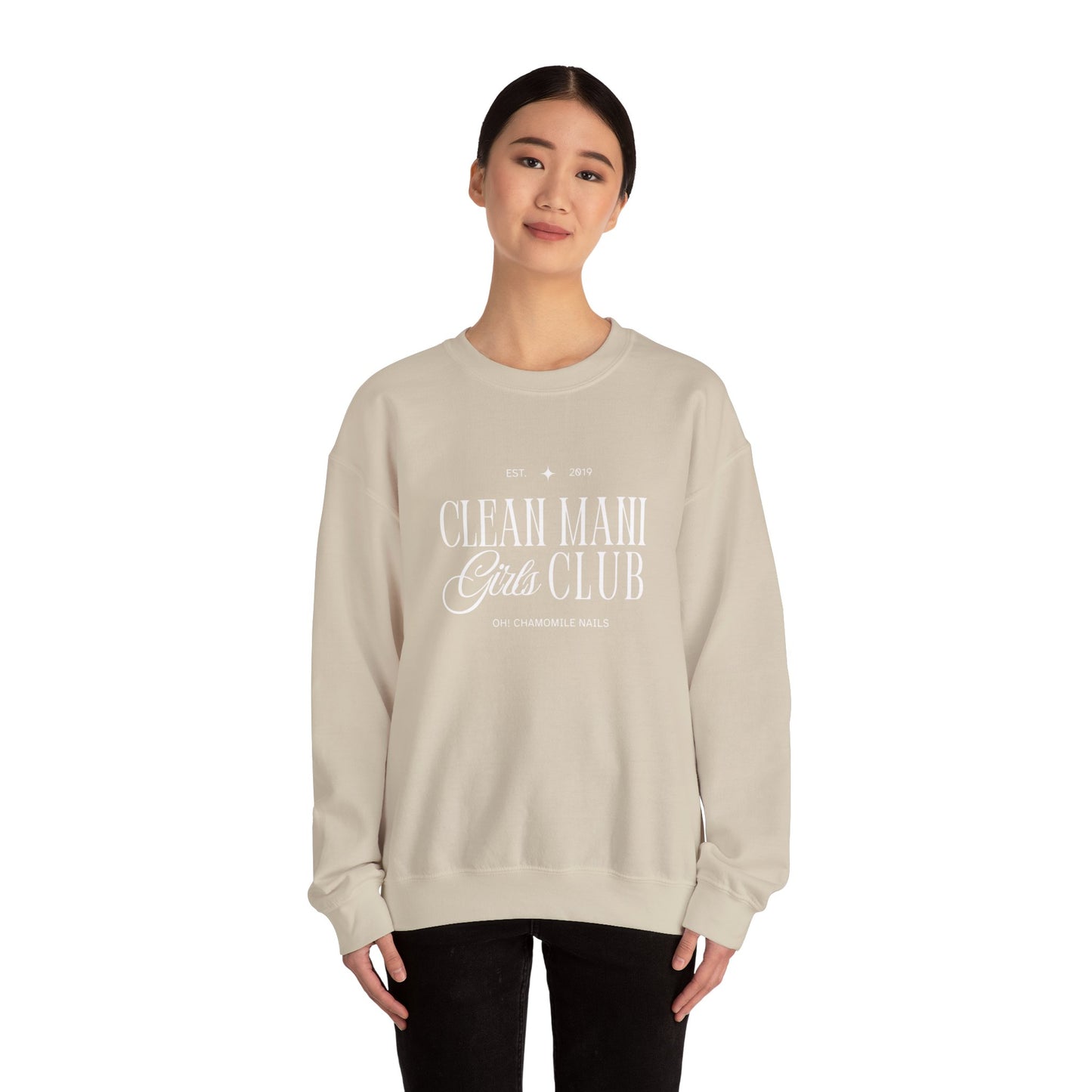 'Clean Girl Mani Club' Sweatshirt