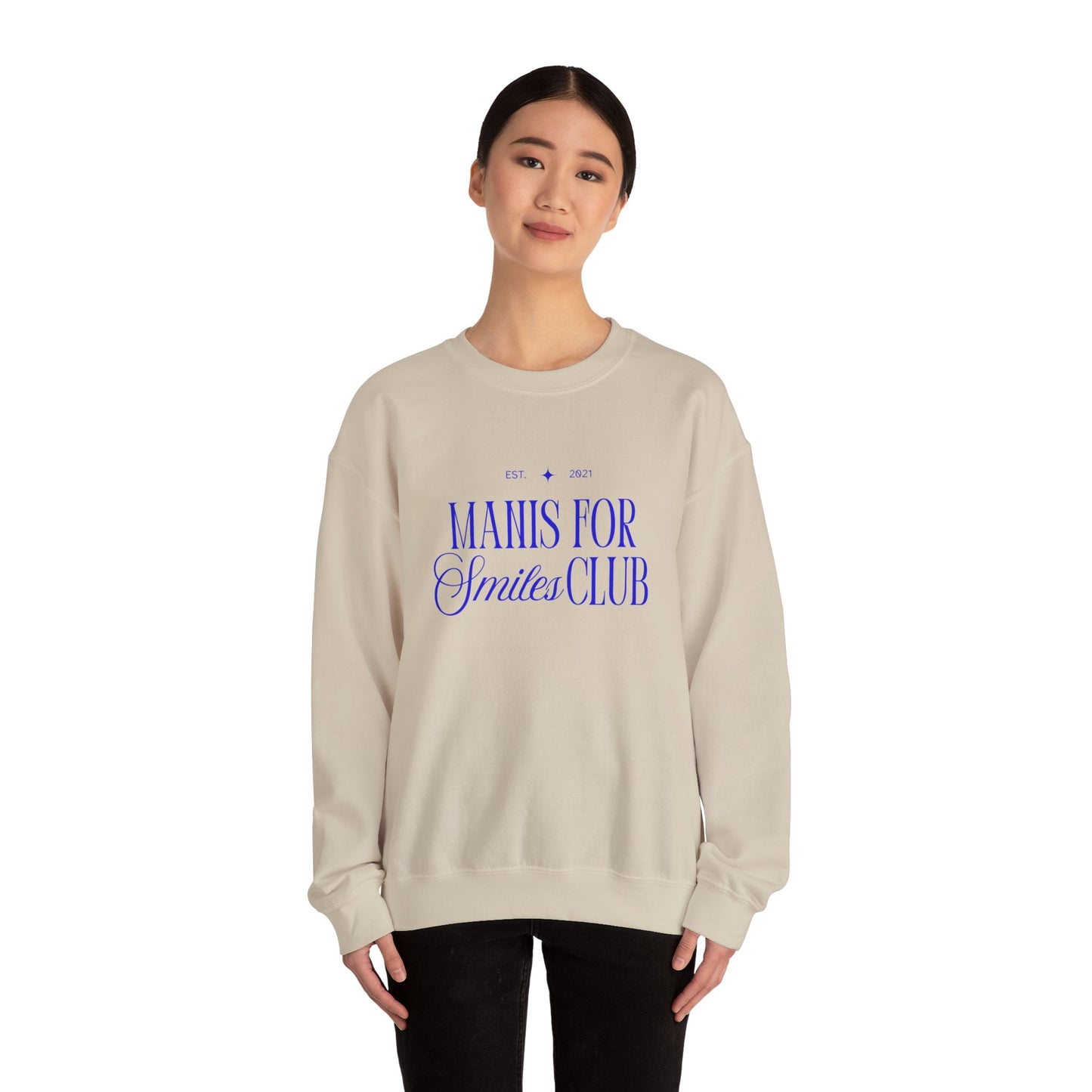 'Manis for Smiles Club' Sweatshirt