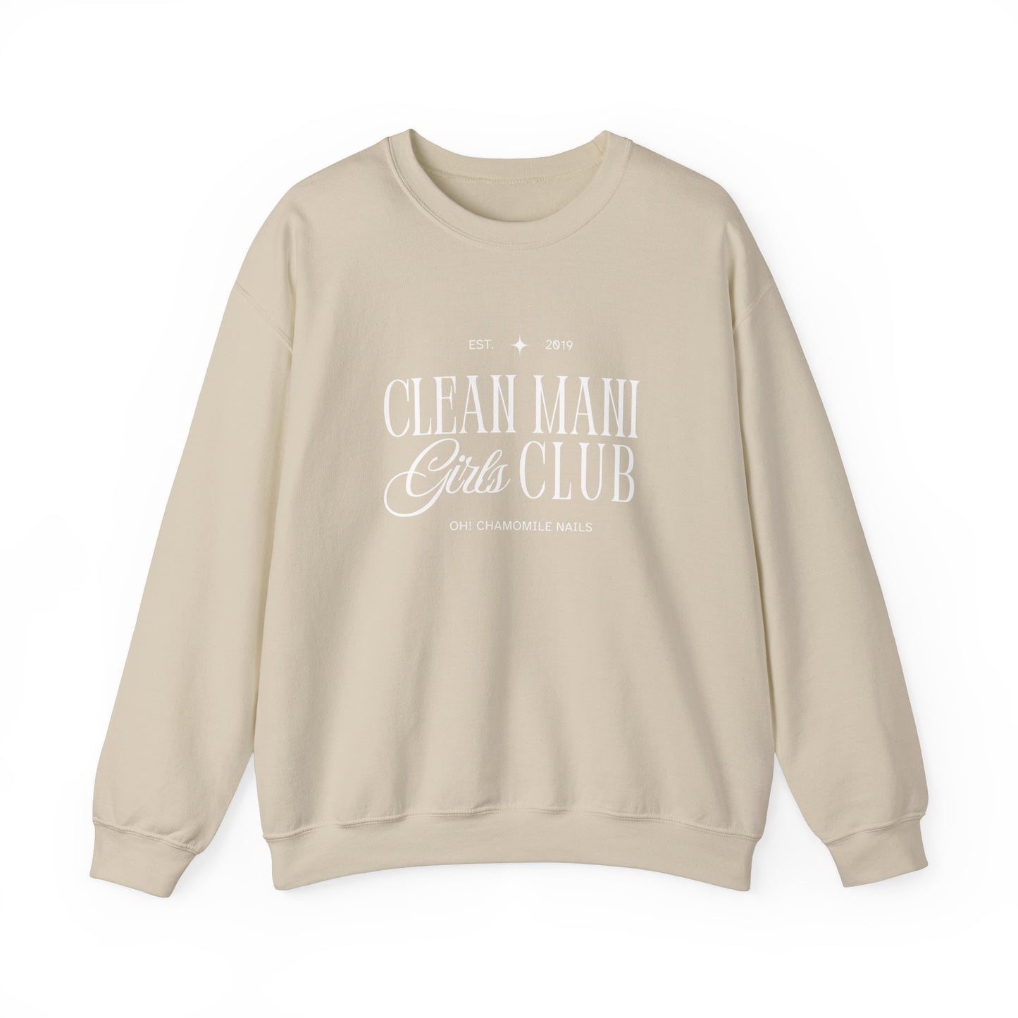 'Clean Girl Mani Club' Sweatshirt