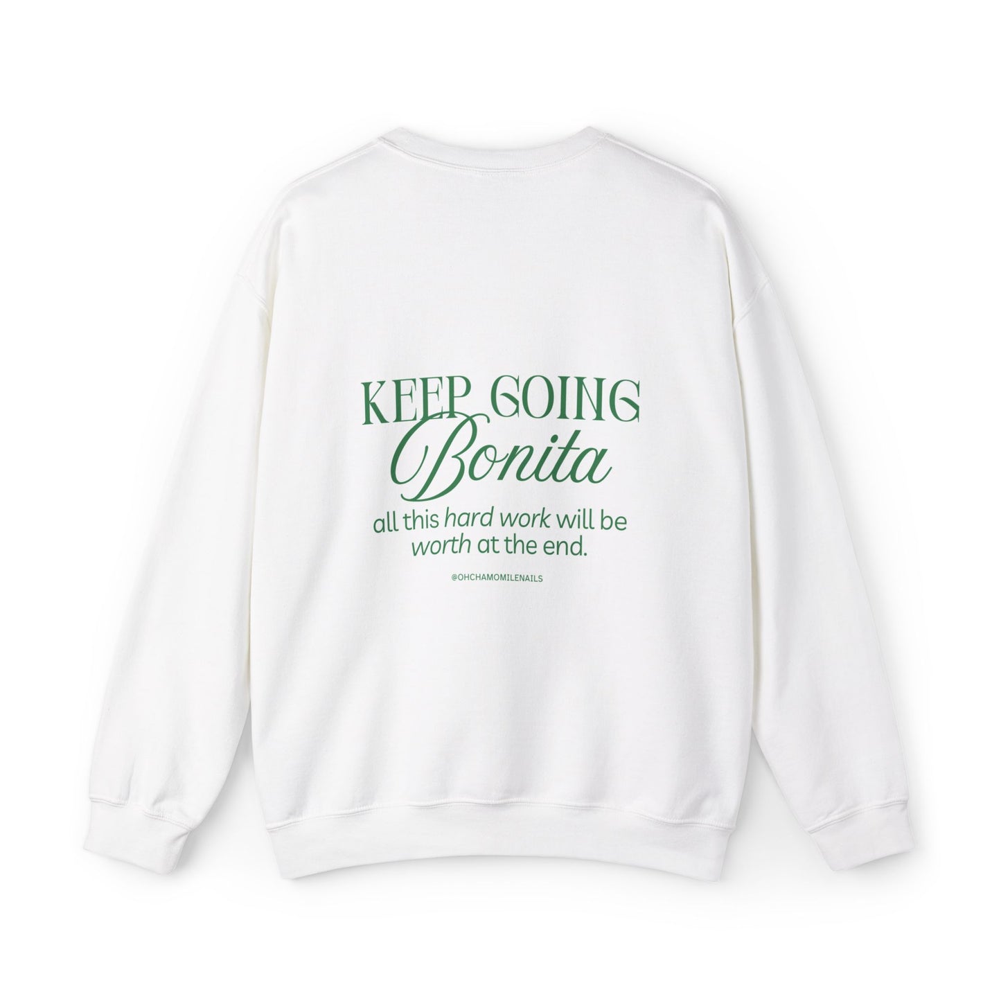 Sweatshirt 'Keep Going Bonita'