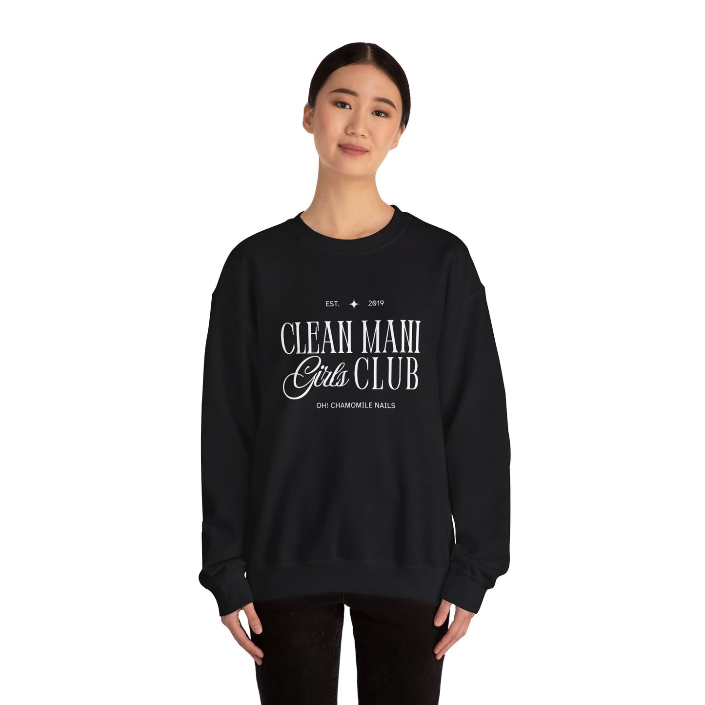 'Clean Girl Mani Club' Sweatshirt