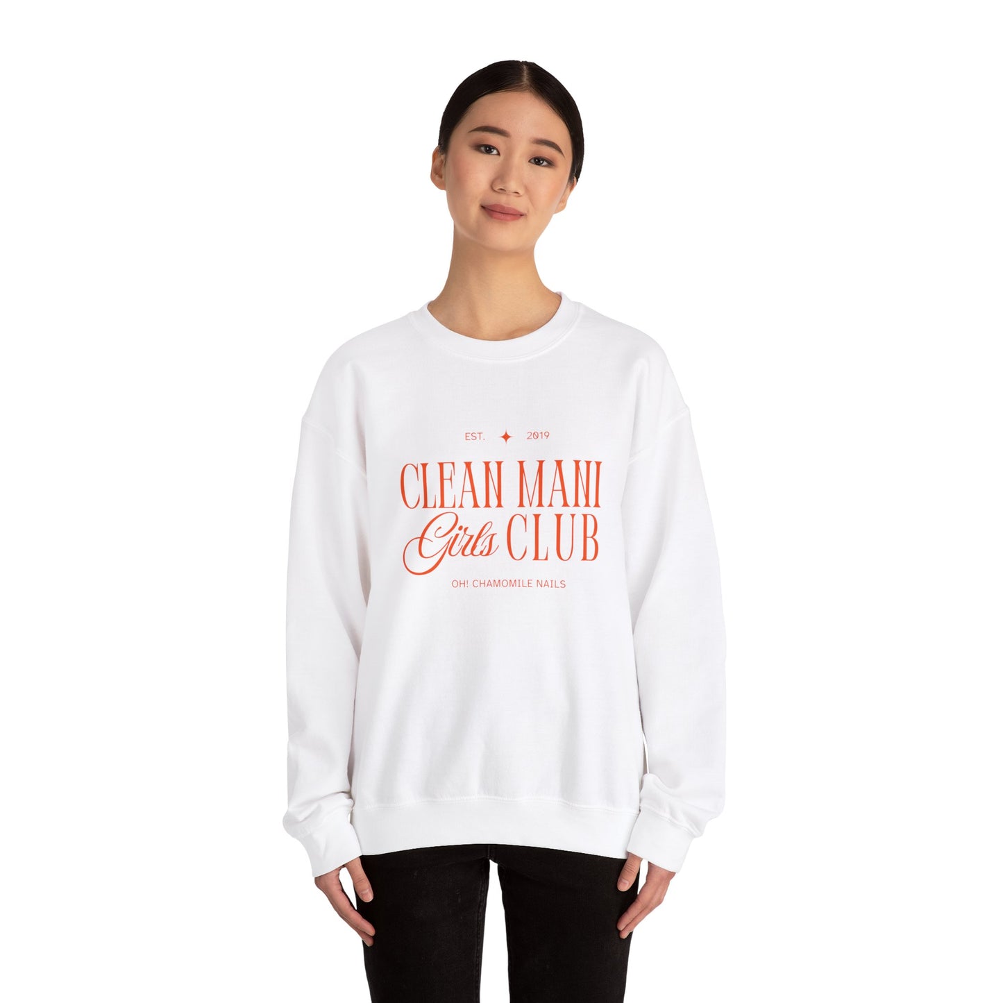 'Clean Girl Mani Club' Sweatshirt