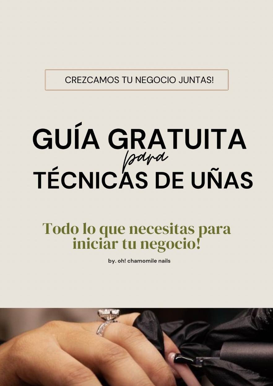 Guía GRATUITA para manicuristas
