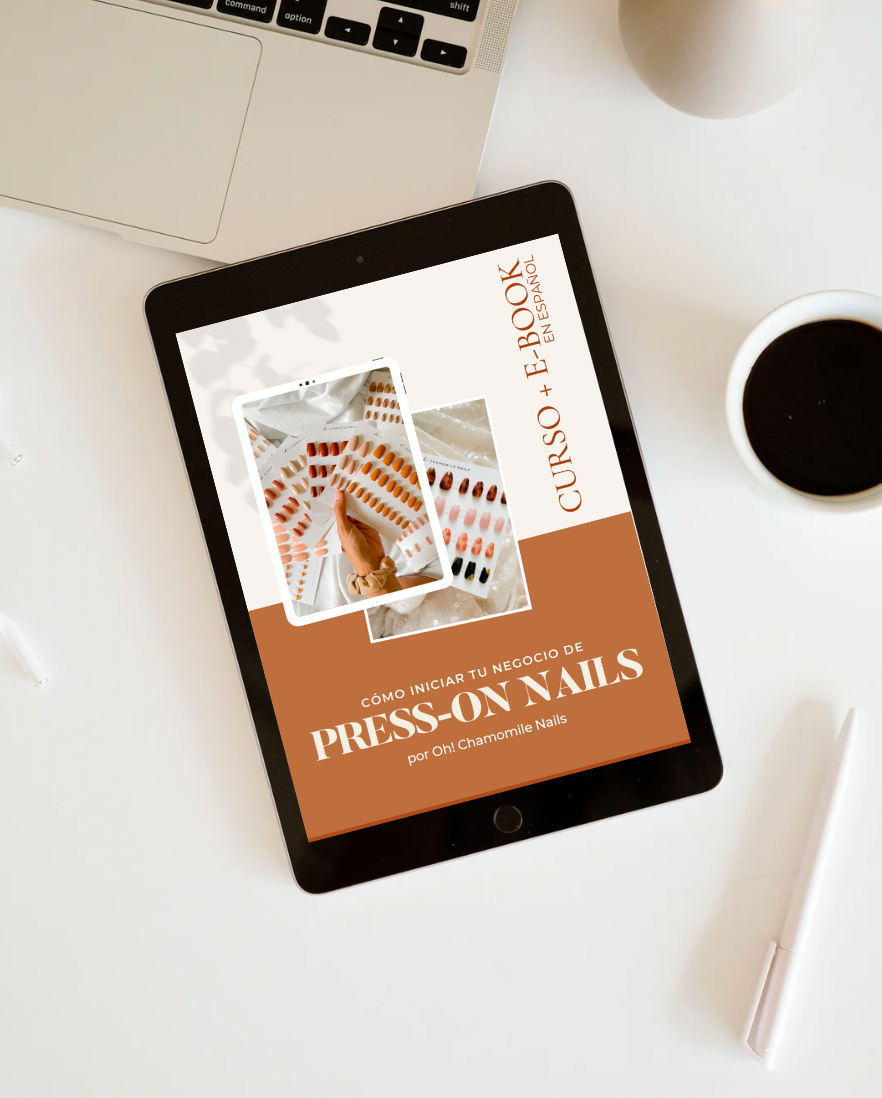 Curso en Línea: cómo iniciar tu negocio de Press-on Nails este 2025