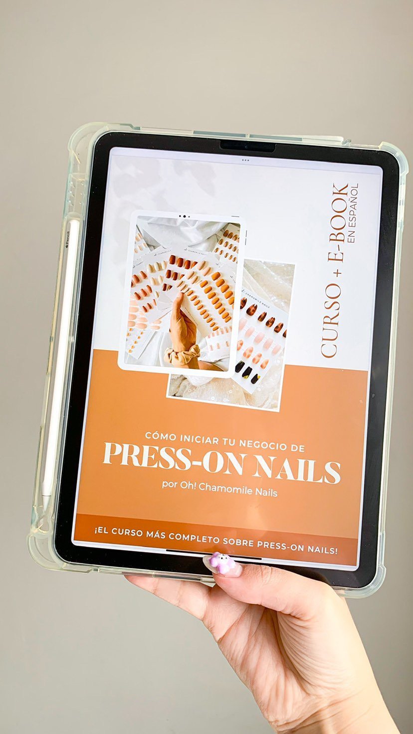 (English) E-Book: How to start your press-on nails business
